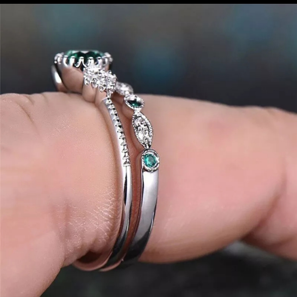 Emarald 925 sterling Silver - Picture 5 of 5